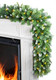 Jin&Bao 9FT Christmas Garland with Lights 100 LED Prelit Pine Needle, Real-Like Tips and Snow Branches Garland Christmas Decorations with Timer 8 Modes for Mantle Stairs Door Outdoor Decor Jin&Bao 9FT Christmas Garland with Lights 100 LED Prelit Pine Needle, Real-Like Tips and Snow Branches Garland Christmas Decorations with Timer 8 Modes for Mantle Stairs Door Outdoor Decor
