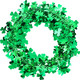 Shamrocks Wire Garland St. Patrick's Day Garland Green Irish Saint Patty Party Decorations (32.8 ft/ 10 Meters)