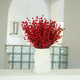 joyhalo 12 Pack Red Berry Stems - Extra Long 18' Red Berries Branches for Christmas Tree, Artificial Xmas Berry Picks for Christmas Tree Ornaments Crafts Holiday Home Decor