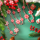 10 Feet Christmas Candy Garland Peppermint Candy Garland Christmas Decorations Fake Crystal Candy Decor Christmas Tree Garland for Xmas Home Christmas Home Decoration (Classic Style) (Red and White)