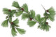 Jutom Long Needle Pine Garland 6 ft Realistic Norfolk Pine Garland with Pinecone Christmas Artificial Evergreen Cedar Pine Garland for Xmas Mantle Table Stairs Indoor Outdoor Door Decor