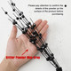 Jutom 12 Pieces Christmas Artificial Glitter Berry Stems 15.7 Holly Berry Picks Ornaments Fake Christmas Tree Pick Sticks Decorations Glitter Twig Branches for Vase Home Wedding Holiday (Black)