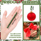 Jutom 100 Pcs 4 Inch Christmas Ornament Hooks, Pine Needles Ornament Hangers Ornament String Flexible Twist Ties for Christmas Tree Holiday Party Hanging Decorations Ropes