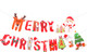 KatchOn, Merry Christmas Banner for Mantle- 10 Feet, No DIY Merry Christmas Garland Banner Merry Christmas Banners Indoor, Merry Christmas Sign for Christmas Decorations Christmas Party Banner