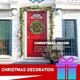 6FT Artificial Christmas Wreath with LED String Lights, Battery Operated, Berry/Eucalyptus Leaf/Pine Needle Green Wreath for Mantel Holiday Decorations Glow in The Dark Christmas Garland 6FT Artificial Christmas Wreath with LED String Lights, Battery Operated, Berry/Eucalyptus Leaf/Pine Needle Green Wreath for Mantel Holiday Decorations Glow in The Dark Christmas Garland