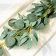 Kisflower 5 Pack 6.56FT Eucalyptus Garlands Artificial Greenery with Willow Leaves Fake Hanging Plants Vines for Wedding Arch Decorations Party Hotel Room Table Home Garden Office Wall Decor