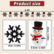 6Ft Christmas Winter Garland - Winter Snowman & Black Snowflake Felt with Wood Beads - Festive Holiday Decor for Mantle, Wall, Tree - Perfect for Indoor Christmas Decorations & Celebrations 6Ft Christmas Winter Garland - Winter Snowman & Black Snowflake Felt with Wood Beads - Festive Holiday Decor for Mantle, Wall, Tree - Perfect for Indoor Christmas Decorations & Celebrations