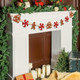 6Ft Christmas Garland Decorations - Felt Jinglebread Man & House with Wood Beads - Christmas Banner Decor for Mantle, Wall, Tree - Perfect for Indoor Christmas Decorations & Party Supply 6Ft Christmas Garland Decorations - Felt Jinglebread Man & House with Wood Beads - Christmas Banner Decor for Mantle, Wall, Tree - Perfect for Indoor Christmas Decorations & Party Supply