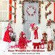 Winter Wreaths for Front Door, Outdoor Christmas Wreath Large White Xmas Reef Decorations with Snow Flocked Pine Red Berry 16" 20 inch Handmade Premium Holiday Indoor Outside Decor Winter Wreaths for Front Door, Outdoor Christmas Wreath Large White Xmas Reef Decorations with Snow Flocked Pine Red Berry 16" 20 inch Handmade Premium Holiday Indoor Outside Decor