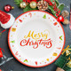 Lamosi 100Pcs Christmas Paper Plates, Paper Plates Christmas Party Supplies, 10 inch Disposable Dinner Plates for Birthday Holiday Wedding Event Lamosi 100Pcs Christmas Paper Plates, Paper Plates Christmas Party Supplies, 10 inch Disposable Dinner Plates for Birthday Holiday Wedding Event