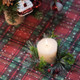 4 PCS Christmas Candle Rings, Red Berry and Pinecone Xmas Wreath Christmas Kitchen Cabinet Wreaths Pillars Table Centerpieces Hanging Garlands for Christmas Front Door Window Chair Wall Decor