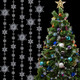 Lewtemi 32.8 Feet Christmas Acrylic Snowflake Garland Christmas Snowflake Ornament Hanging Christmas Snow Flake Streamers for Winter Birthday Party Decorations Supplies Xmas Tree (Clear) Lewtemi 32.8 Feet Christmas Acrylic Snowflake Garland Christmas Snowflake Ornament Hanging Christmas Snow Flake Streamers for Winter Birthday Party Decorations Supplies Xmas Tree (Clear)