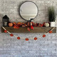 Fall Decor, Fall Decorations for Home, Felt Pumpkins and Wood Beads Garland - Fall Pumpkin Garland for Mantle, Fall Pumpkin Wall Decor, Halloween Decorations Indoor Fall Decor, Fall Decorations for Home, Felt Pumpkins and Wood Beads Garland - Fall Pumpkin Garland for Mantle, Fall Pumpkin Wall Decor, Halloween Decorations Indoor