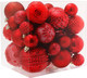 Red Christmas Ball Ornaments Christmas Tree Decorations 36pcs Shatterproof Christmas Ornaments Set with 6 Styles in 3 Sizes(Small Medium Large)