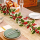Lyrow 6 Pieces 6 ft Red Berry Christmas Garland Decoration Artificial Berry Garland Flexible Christmas Faux Garland for Outdoor Indoor Tree Fireplace Mantle Door Table Home Winter Holiday Farmhouse Lyrow 6 Pieces 6 ft Red Berry Christmas Garland Decoration Artificial Berry Garland Flexible Christmas Faux Garland for Outdoor Indoor Tree Fireplace Mantle Door Table Home Winter Holiday Farmhouse