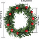 Lystaii 10pcs Christmas Candle Rings Red Artificial Berry Candle Rings with Grass Mini Christmas Wreath for Pillar Candle Christmas Holiday Table Decorations Rustic Wedding Table Centerpiece (Large) Lystaii 10pcs Christmas Candle Rings Red Artificial Berry Candle Rings with Grass Mini Christmas Wreath for Pillar Candle Christmas Holiday Table Decorations Rustic Wedding Table Centerpiece (Large)