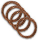 Grapevine Wreath Set, Marrywindix 4 Pieces Natural Vine Branch Wreath Christmas DIY Rattan Wreath Garland for Christmas Holiday Craft Wedding Decor (10 in.) Grapevine Wreath Set, Marrywindix 4 Pieces Natural Vine Branch Wreath Christmas DIY Rattan Wreath Garland for Christmas Holiday Craft Wedding Decor (10 in.)