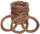 Grapevine Wreath Set, Marrywindix 10 Pieces Natural Vine Branch Wreath Christmas DIY Rattan Wreath Garland for Christmas Holiday Craft Wedding Decor (6 in.) Grapevine Wreath Set, Marrywindix 10 Pieces Natural Vine Branch Wreath Christmas DIY Rattan Wreath Garland for Christmas Holiday Craft Wedding Decor (6 in.)