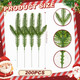200 Pcs Artificial Pine Branches Christmas Greenery Plants Pine Needles DIY Cedar Picks and Sprays Accessories Artificial Pine Needles Leaves for Christmas Garland Wreath Craft and Home Decor