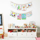 Mkono Hanging Photo Display with Clips, Boho Wooden Bead Garland Banner, Collage Card Picture Kids Art Holder String with 10 Clips for Christmas Bedroom Dorm Decor, Teen Girl s, Brown, 2 Pack Mkono Hanging Photo Display with Clips, Boho Wooden Bead Garland Banner, Collage Card Picture Kids Art Holder String with 10 Clips for Christmas Bedroom Dorm Decor, Teen Girl s, Brown, 2 Pack