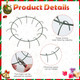 12 Pcs 12'' Christmas Wire Wreath Frames with Plier Metal Live Wreath Form Heavy Duty Wreath Frame Round Wreath Making Rings Base, Adjustable Shape, for Christmas, Green 12 Pcs 12'' Christmas Wire Wreath Frames with Plier Metal Live Wreath Form Heavy Duty Wreath Frame Round Wreath Making Rings Base, Adjustable Shape, for Christmas, Green
