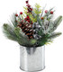 MUMTOP Christmas Table Centerpiece Decorations, Mini Christmas Tree Artificial Potted with Pincones for Home Kitchen Mantel Holiday Decor MUMTOP Christmas Table Centerpiece Decorations, Mini Christmas Tree Artificial Potted with Pincones for Home Kitchen Mantel Holiday Decor