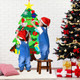 DIY Felt Christmas Tree-3.5 FT Wall Felt Christmas Tree Set for Xmas s Home Door Wall Decoration