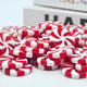 50pcs Peppermint Christmas Ornaments Christmas Candy Cane Fake Peppermints Plastic Peppermint Candy for Crafts Christmas Tree Peppermint Ornaments for Peppermint Decor Peppermint Candy Decorations