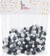 One Holiday Way 9-Foot Long Rustic Matte Black & White Wood Bead Garland w/Dots & Stripes Christmas Tree Decoration - Decorative Vintage Style Wooden Everyday Chic Country Farmhouse Xmas Home Decor One Holiday Way 9-Foot Long Rustic Matte Black & White Wood Bead Garland w/Dots & Stripes Christmas Tree Decoration - Decorative Vintage Style Wooden Everyday Chic Country Farmhouse Xmas Home Decor