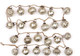 One Holiday Way 72-Inch Embossed Mercury Glass Ornament Christmas Tree Garland w/Antique Silver Finish - Vintage Indoor Xmas Mantel & Stairs Railing Hanging Home Decor - Winter Wedding Decoration One Holiday Way 72-Inch Embossed Mercury Glass Ornament Christmas Tree Garland w/Antique Silver Finish - Vintage Indoor Xmas Mantel & Stairs Railing Hanging Home Decor - Winter Wedding Decoration
