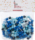 One Holiday Way 9-Foot Rustic Dark Navy Sky Light Blue Matte Wood Bead Garland Christmas Tree Decoration - Decorative Vintage Style Wooden Beads - Everyday Shabby Chic Country Farmhouse Home Decor One Holiday Way 9-Foot Rustic Dark Navy Sky Light Blue Matte Wood Bead Garland Christmas Tree Decoration - Decorative Vintage Style Wooden Beads - Everyday Shabby Chic Country Farmhouse Home Decor
