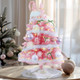 Small Christmas Tree - Mini Christmas Tree Flocked Comes with Decorations, Small Pink Christmas Tree 24 in, Decorated Christmas Tree, Tabletop Christmas Tree Pink Flocked Small Christmas Tree - Mini Christmas Tree Flocked Comes with Decorations, Small Pink Christmas Tree 24 in, Decorated Christmas Tree, Tabletop Christmas Tree Pink Flocked