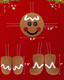 Percozzi Christmas Wreath Attachments Gingerbread Wreath Decorations Gingerbread Man Head Hands Legs Wreath Embellishment Kit Holiday Outdoor DIY Plush Hanging Welcome Sign for Xmas Home Party Percozzi Christmas Wreath Attachments Gingerbread Wreath Decorations Gingerbread Man Head Hands Legs Wreath Embellishment Kit Holiday Outdoor DIY Plush Hanging Welcome Sign for Xmas Home Party