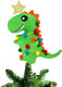 Dinosaur Christmas Tree Topper with Stand and Glitter Star Handmade T-rex Green Dinosaur Xmas Tree Ornament Winter Holidays Home Decorations Wreath Festive Kids Ideas Supplies Dinosaur Christmas Tree Topper with Stand and Glitter Star Handmade T-rex Green Dinosaur Xmas Tree Ornament Winter Holidays Home Decorations Wreath Festive Kids Ideas Supplies