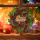 20 Inch Christmas Wreath with Pinecone Berries Christmas Decorations Front Door Wreath for Outdoor Indoor Party Wall Table Home Decor Brown Sign 20 Inch Christmas Wreath with Pinecone Berries Christmas Decorations Front Door Wreath for Outdoor Indoor Party Wall Table Home Decor Brown Sign