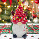 pinata Deer Ceramic Christmas Tree Gnomes, Christmas Kids Women s Lighted Small Christmas Tree Christmas Decorations Indoorhome Room Table Top, LED Farmhouse Reindeer Decor Figurine (Red Green)