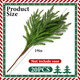 20 Pcs Christmas Norfolk Pine Branches- 19" Extra Length Artificial Xmas Branches Plants Pine Needles- Fake Greenery Norfolk Pine Stems Sprigs for DIY Craft Garland Home Garden Decor