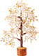 Citrine Crystal - Gem Tree - Crystal Tree of Life - Feng Shui Money Tree - Good Luck Stones and Crystals - Bonsai Tree Sculpture - Aesthetic Room Decor - Reiki Decor - Good Luck s