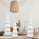 Queekay 4 Pcs Wooden Christmas Tree Tabletop Tree Figurine Unfinished Table Top Christmas Tree Decor for DIY Crafts Peg People Holiday Nature Table Home Decor (White) Queekay 4 Pcs Wooden Christmas Tree Tabletop Tree Figurine Unfinished Table Top Christmas Tree Decor for DIY Crafts Peg People Holiday Nature Table Home Decor (White)