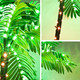 7FT Artificial Lighted Palm Tree, Light Up Tropical Fake Palm Tree for Indoor, Outdoor, Christmas, Hawaiian, Jungle, Home Party, Pool, Beach, Patio Decor