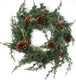 RECUTMS Christmas Garland Greenery Outdoor Pine Garland,Christmas WreathDecorations for The Home Mantle Garland Xmas Holiday Decoration Indoor (Pine Cones)