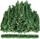 200 Pcs Christmas Garland Ties 12 Inch Christmas Garland Artificial Pine Garland Soft Green Garland for Christmas Holiday Craft Decorations Wrapping