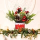 Mini Christmas Tree, Mini Tabletop Christmas Tree Decor for Desk Bedroom Office Home Small Christmas Decorations with Red Christmas Ball Santa Figure Pine Cones for Holiday Mini Christmas Tree, Mini Tabletop Christmas Tree Decor for Desk Bedroom Office Home Small Christmas Decorations with Red Christmas Ball Santa Figure Pine Cones for Holiday