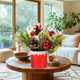 Mini Christmas Tree, Mini Tabletop Christmas Tree Decor for Desk Bedroom Office Home Small Christmas Decorations with Red Christmas Ball Santa Figure Pine Cones for Holiday Mini Christmas Tree, Mini Tabletop Christmas Tree Decor for Desk Bedroom Office Home Small Christmas Decorations with Red Christmas Ball Santa Figure Pine Cones for Holiday