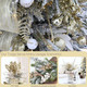 Sea Team 36-Pack Artificial Glitter Pine Twigs, Spruce Stem Ornaments, Decorative Fern Sticks, Picks, Branches for Christmas Tree, Wreath, Vase Fillers for Centerpieces, Home Décor, Gold Sea Team 36-Pack Artificial Glitter Pine Twigs, Spruce Stem Ornaments, Decorative Fern Sticks, Picks, Branches for Christmas Tree, Wreath, Vase Fillers for Centerpieces, Home Décor, Gold