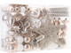 Sea Team 130-Pack Assorted Shatterproof Plastic Christmas Ball Ornaments Set, Decorative Baubles, Pendants, Decorations with Tree Topper Star for Xmas Tree, Wreath, Garland (Champagne, White) Sea Team 130-Pack Assorted Shatterproof Plastic Christmas Ball Ornaments Set, Decorative Baubles, Pendants, Decorations with Tree Topper Star for Xmas Tree, Wreath, Garland (Champagne, White)