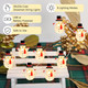 Silverstro Snowman Christmas String Lights: 10 Ft 30 LED USB & Battery Powered Fairy Lights with Remote - Kid's Room Bedroom Kitchen Party Xmas Tree Decor Silverstro Snowman Christmas String Lights: 10 Ft 30 LED USB & Battery Powered Fairy Lights with Remote - Kid's Room Bedroom Kitchen Party Xmas Tree Decor