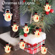 Silverstro Snowman Christmas String Lights: 10 Ft 30 LED USB & Battery Powered Fairy Lights with Remote - Kid's Room Bedroom Kitchen Party Xmas Tree Decor Silverstro Snowman Christmas String Lights: 10 Ft 30 LED USB & Battery Powered Fairy Lights with Remote - Kid's Room Bedroom Kitchen Party Xmas Tree Decor