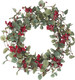 18 Inch Christmas Wreath Christmas Decorations with Berries Winter Wreath