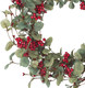 18 Inch Christmas Wreath Christmas Decorations with Berries Winter Wreath